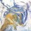 Testugine:<<Il richiamo del mare>>,100x100. 1993.