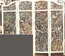 Paravento, lato I,cm. 180x200.