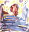 Olio su tavola,cm. 90x80. 1994.